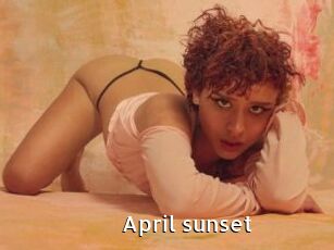 April_sunset